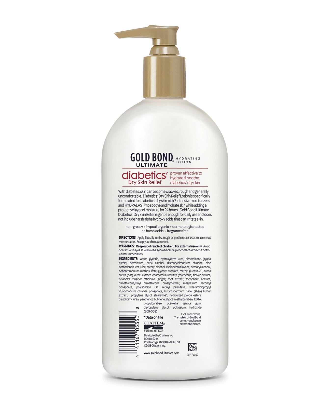 Diabetics’ Dry Skin Relief Body Lotion Gold Bond Ultimate®